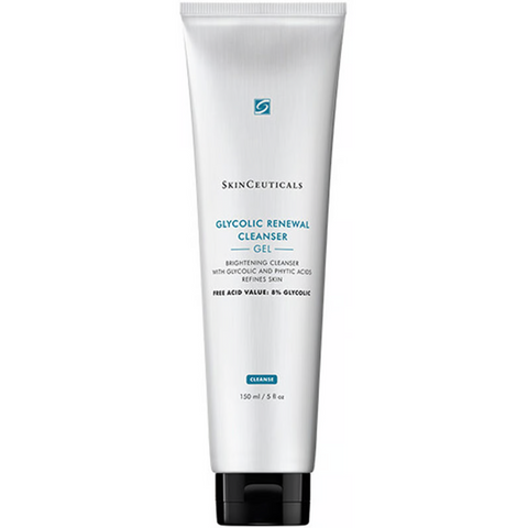Glycolic Renewal Cleanser Gel 8% Glycolic Acid Anti Aging Cleanser 150mL
